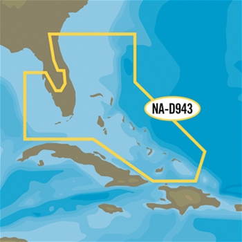 C-MAP 4D Local Chart - Florida and the Bahamas