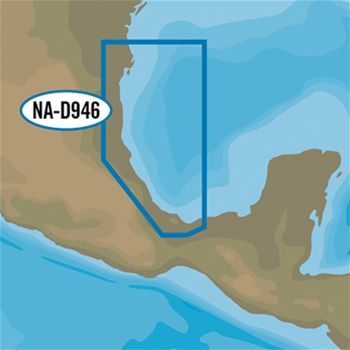 C-MAP 4D Local Chart - Brownsville, TX to Coatzacoalcos, MX