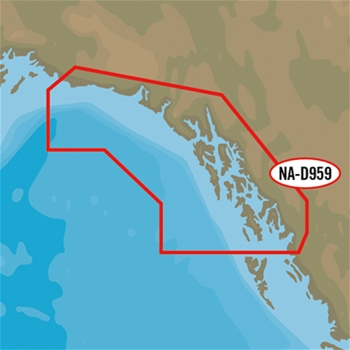 C-MAP 4D Local Chart - Dixon Entrance to Cape St.Elias