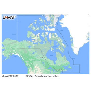 C-MAP Reveal NA-Y209 Canada North and East