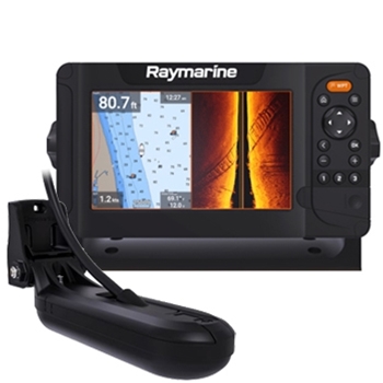 Raymarine Element 9HV with LNAC Charts and HV100 Transducer