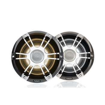 Fusion SG-FL652SPC 6.5" Signature 3 Sport Chrome Speakers with LED Lighting