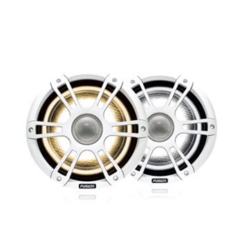 Fusion SG-FL652SPW 6.5" Signature 3 Sport White Speakers with LED lighting