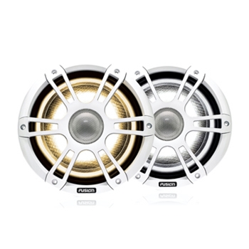 Fusion SG-F772SPW 7.7" Signature 3 Sport White Speakers with  LED Lighting