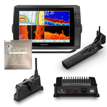 Garmin ECHOMAP Ultra 106sv with GT56, LiveScope PLUS and LakeVu Ultra Bundle
