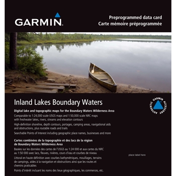 Garmin Inland Lakes Boundary Waters MicroSD/SD