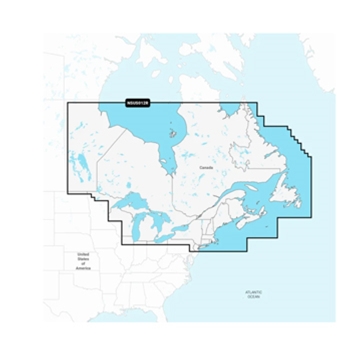 Garmin Navionics+ NSUS012R Canada East & Great Lakes