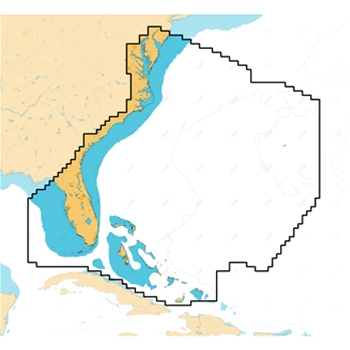 C-Map Reveal X NA-T203 Chesapeake Bay to Bahamas