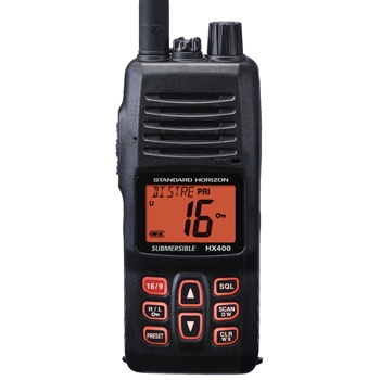 Standard Horizon HX400 5 Watt Handheld VHF with Land Mobile Channels