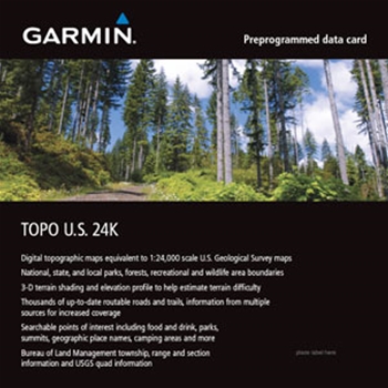 Garmin 24K Topo U.S. Northeast microSD/SD