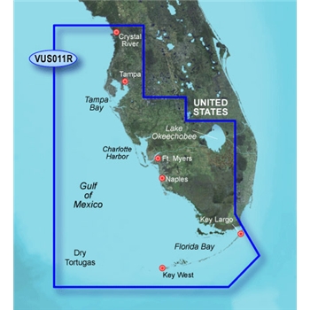 Garmin Bluechart G3 Vision Southwest Florida Chart - VUS011R