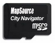 Garmin City Navigator Benelux and France on microSD/SD
