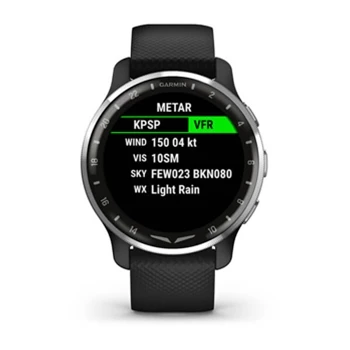 Garmin D2 Air X10 Aviator Watch Black