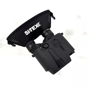 SiTex Sirius 12 Stabilized Binoculars and Glare Shield Value Bundle