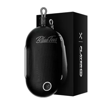 Blue Tees Golf Player GO GPS Speaker Black