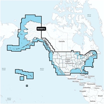 Garmin Navionics+ BUUS001L Built-In Chart Update