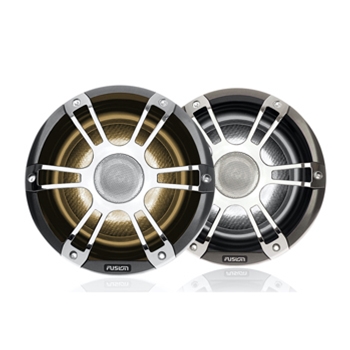 Fusion SG-FL772SPC 7.7" Signature 3 Sport Chrome Speakers with  LED Lighting