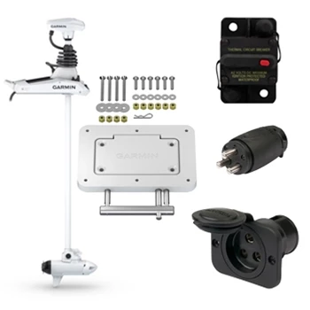 Garmin Force Kraken  63" White Trolling Motor Bundle