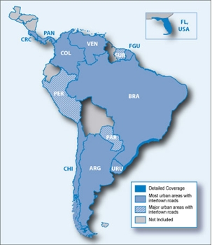 Garmin City Navigator MicroSD/SD - South America
