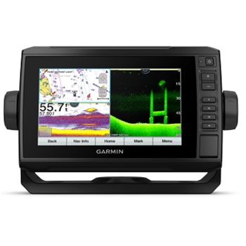Garmin ECHOMAP UHD 74cv with Bluechart G3 and Transducer