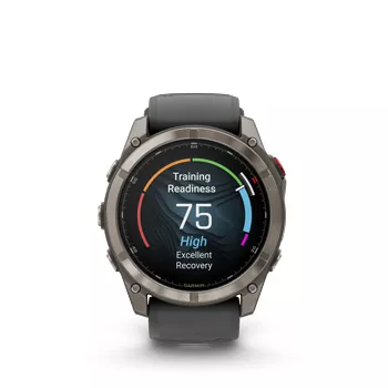 Garmin Fenix 8 PRO 51mm Sapphire Titanium with Graphite/Black Band