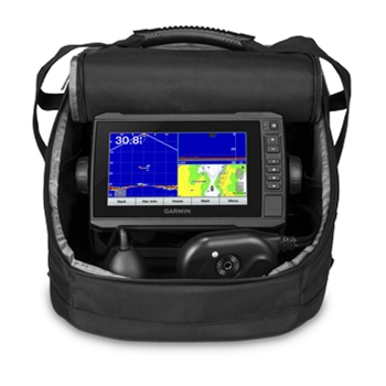 Garmin Panoptix PS22 Ice Fishing Bundle with 73cv UHD