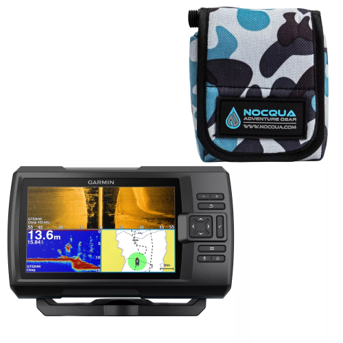 Garmin Striker Vivid 7sv and Nocqua 10Ah Power Kit Bundle