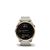 Garmin Fenix 7s Sapphire Solar Cream Gold Titanium with Light Sand Band