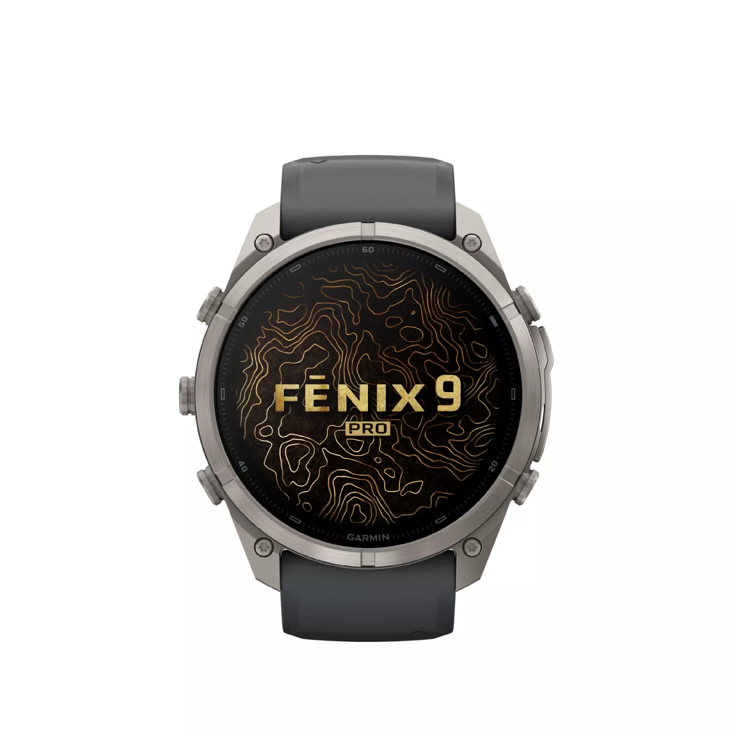 Garmin Fenix 9 Pro 47mm Titanium with Graphite/Black Band