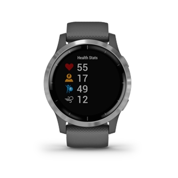 Garmin vivoactive 4 GPS Smartwatch Shadow Gray