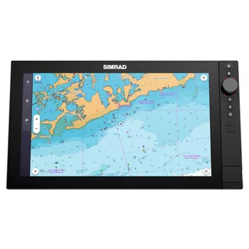 Simrad NSS 4 16 inch Chartplotter Fishfinder with US C-MAP Charts