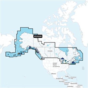 Navionics Platinum Plus NPUS004R Canada & Alaska