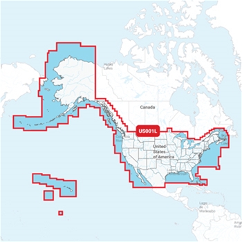 Navionics Plus NAUS001L U.S. and Coastal Canada