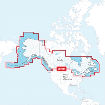 Navionics Plus NAUS004R Canada and Alaska
