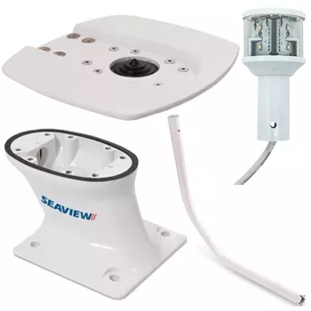 Seaview Modular Aft Mount and Plate with Light Bar Bundle