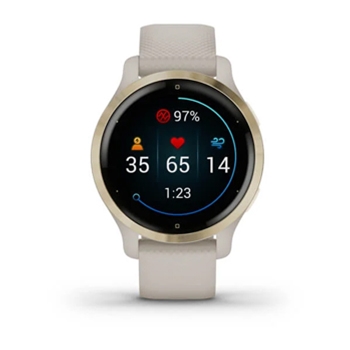 Garmin Venu 2S AMOLED GPS Smartwatch Light Sand