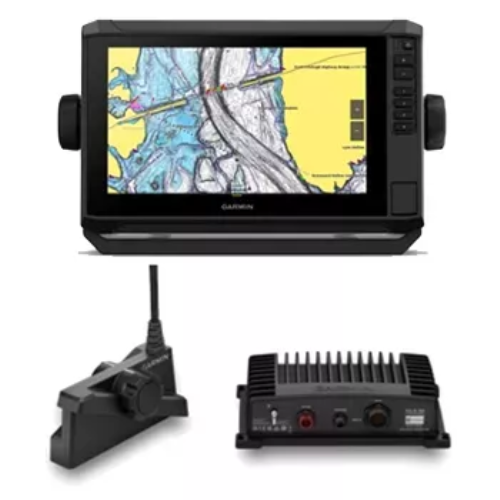 Garmin ECHOMAP UHD2 94sv GN+ Refurbished with Transducer and LiveScope Plus Bundle
