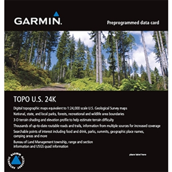 Garmin 24K Topo U.S. Southeast microSD/SD