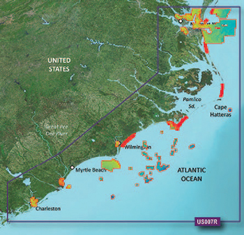 Garmin Bluechart G3 High Res Relief-Shading Garmin Bluechart G3 High Res Relief-Shading