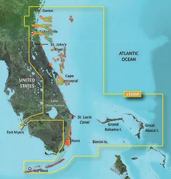Garmin Bluechart G3 High Res Relief-Shading Garmin Bluechart G3 High Res Relief-Shading