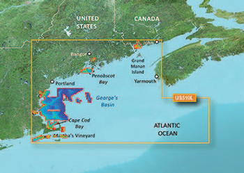 Garmin Bluechart G3 High Res Relief-Shading Garmin Bluechart G3 High Res Relief-Shading
