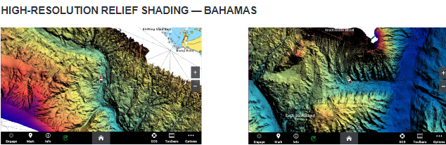 Bahamas Relief Shading Bahamas Relief Shading