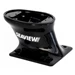 Seaview 5" Aft Raked Modular Radar Mount Base in Black