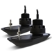 Raymarine RV-320 RealVision 3D Plastic Thru-Hull Transducer Pair 20°