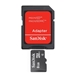 32GB microSDHC Card with SD Adapter Blank