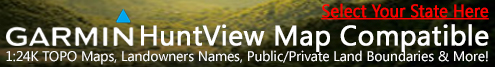 Compatible with HuntView Maps Compatible with HuntView Maps