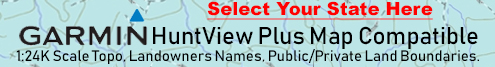 Compatible with HuntView Maps Compatible with HuntView Maps