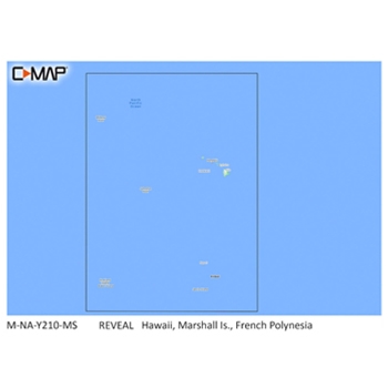 C-MAP Reveal NA-Y210 Hawaii, Marshall Is