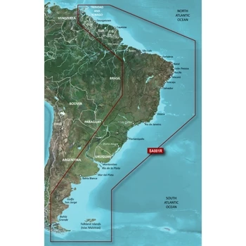 Garmin Bluechart G3 Vision South America East - VSA001R Garmin Bluechart G3 Vision South America East - VSA001R