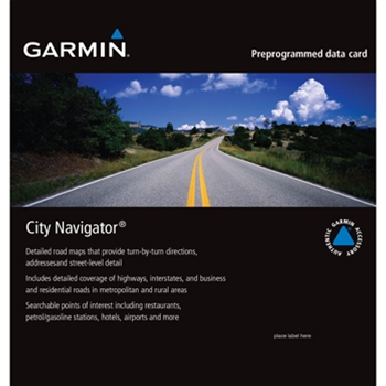 Garmin City Navigator Europe on microSD/SD